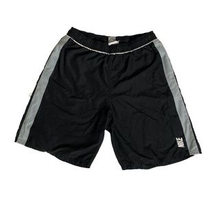 Nike Black & Grey Swimming Shorts